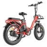 FAFREES F20 Max 20*4 Fat Inch Tire Foldable Electric Bike - 500W Brushless Motor & 18Ah Lithium Battery