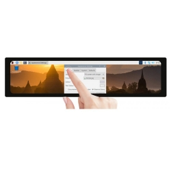 Waveshare 11,9inch LCD capacitief touchscreen, resolutie 320X1480, HDMI, IPS, met gehard glazen afdekking