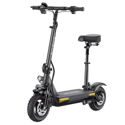ENGWE S6 10*6.5 Inches Tire Foldable Electric Scooter with Seat - 500W(PEAK 700) Motor & 48V 15Ah Battery