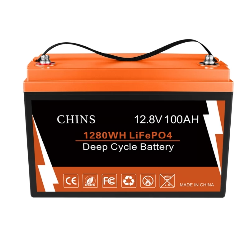 CHINS Smart 12.8V 100AH Lithium Battery, Support Low Temperature Charg –  CHINS-Battery