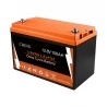 CHINS Smart 12V 100AH LiFePO4 Battery, Built-in 100A BMS Low Temperature Heating Bluetooth APP Monitors Battery SOC Date