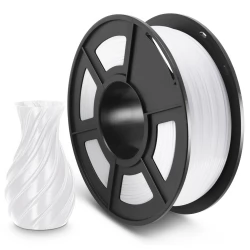 CTC 1.75mm PETG Premium Filament Spool for 3D Printer - White