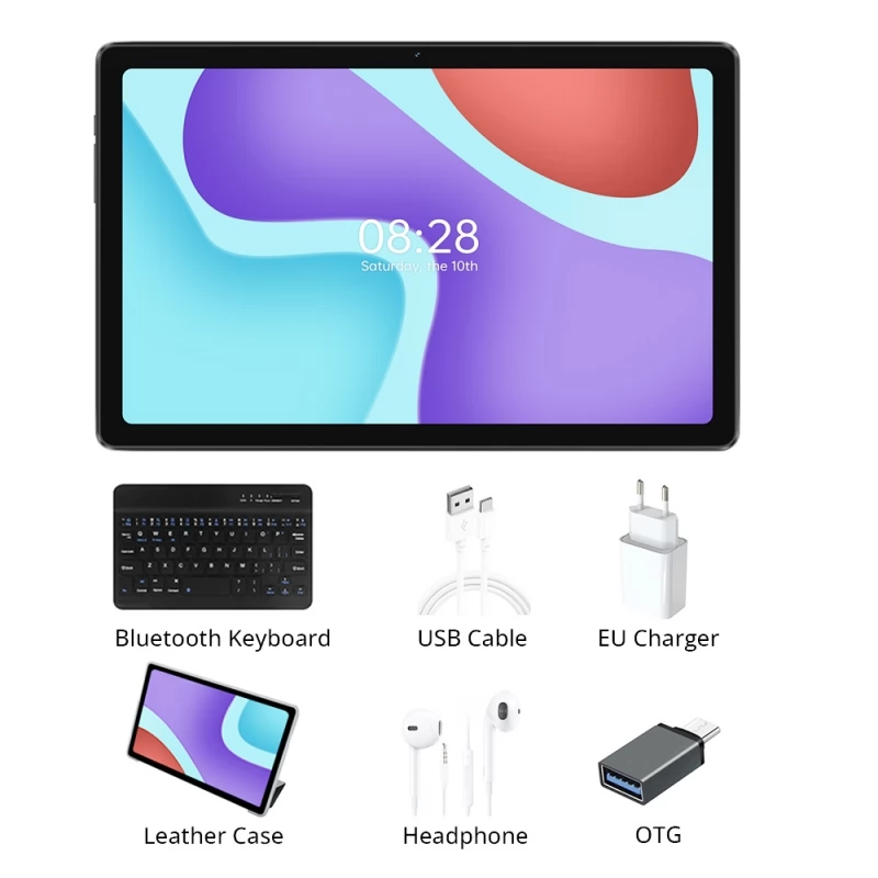 Alldocube iPlay 50 4G LTE Tablet with Leather Case and Keyboard
