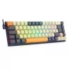 Redragon K633CGO-RGB Ryze 68 keys Compact Mechanical Gaming Keyboard German Layout RGB Backlight Red Switch - Black