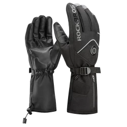 ROCKBROS S278 Verwarmende Handschoenen voor Fietsen, Touchscreen Motorfiets Fiets Ademende Waterdichte Handschoenen - M/L/XL