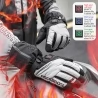 ROCKBROS S304 Verwarming Floves voor Fietsen, Touchscreen Motorfiets Fiets Handschoenen Ademend Waterdicht - M / L / XL