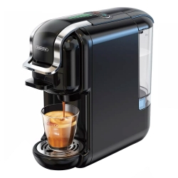 HiBREW H2B 5-in-1 koffiezetapparaat met waterpeillijn, 19Bar warm/koud Capsule koffiezetapparaat, 600ml watertank