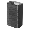 YND-1200D 1500W Desktop Mini Electric Heater, PTC Ceramic Space Heater, Remote Control, Touch Screen, 3-Gear Adjustment