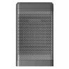 YND-1200D 1500W Desktop Mini Electric Heater, PTC Ceramic Space Heater, Remote Control, Touch Screen, 3-Gear Adjustment