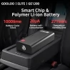 GOOLOO GE1200 Jumpstarter, 1200A piekautostarter, 18000 mAh draagbare accu, 12V automatische batterijbooster, LED-licht