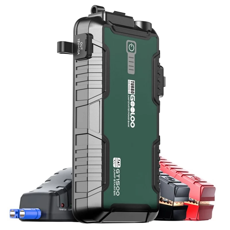 12V Portable Power Supply and Emergency Jump Starter Kit