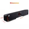 Redragon GS570 Darknets RGB Bluetooth Sound Bar 2.0 Channel with Dual Speakers and Dynamic Lighting