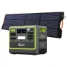 FOSSiBOT F2400 2048Wh/2400W draagbare zonne-energiecentrale, snel opladen in 1,5 uur, 16 uitgangspoorten, UPS - EU