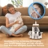 Neakasa P2 Pro Dog Clipper with Vacuum Cleaner, Professional Pet Grooming Set, Pet Hair Clipper with 5 Care Tools