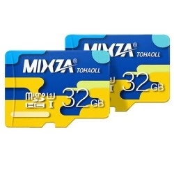 MIXZA TOHAOLL Klasse 10 SDHC Micro SD externe Speicherkarte TF Karte Color Series für Smartphones un