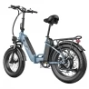 FAFREES FF20 Polar 20*4.0'' Tire Foldable Electric Bike, 48V 500W Motor, Dual 10.4Ah Batteries - Blue