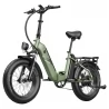 FAFREES FF20 Polar 20*4.0'' Tire Foldable Electric Bike, 48V 500W Motor, Dual 10.4Ah Batteries - Green