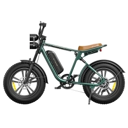 ENGWE M20 20*4.0'' Fat Tires Electric Bike, 750W Brushless Motor, 45km/h Max Speed, 48V 13Ah Battery - Green