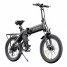 2023 New Version ENGWE C20 Pro 20*3.0'' Fat Tires Foldable Electric Bike, 250W Motor, 36V 15.6Ah Battery, 25Km/h - Black