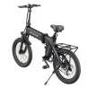 2023 Nieuwe versie ENGWE C20 Pro 20*3.0" dikke banden opvouwbare elektrische fiets, 250W motor, 15.6Ah batterij, 25Km/h - Zwart