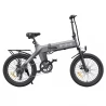 2023 New Version ENGWE C20 Pro 20*3.0'' Fat Tires Foldable Electric Bike, 250W Motor, 36V 15.6Ah Battery, 25Km/h - Grey