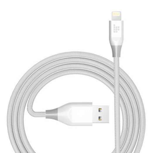 

Tronsmart 4ft/1.2m Lightning Cable for iPhone iPad and More - Gray+White