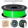 Geeetech PLA Filament for 3D Printer, 1.75mm Dimensional Accuracy +/- 0.03mm 1kg Spool (2.2 lbs) - Green