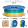 Geeetech PLA Filament voor 3D Printer, 1.75mm Dimensionale nauwkeurigheid +/- 0.03mm 1kg Spool (2.2 lbs) - Multicolor