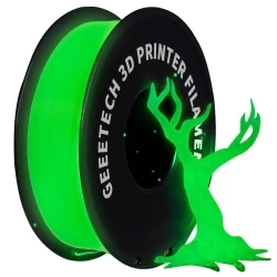 Geeetech leuchtendes PLA-Filament für 3D-Drucker, 1,75 mm Maßgenauigkeit +/- 0,03 mm, 1kg Spule – Grün