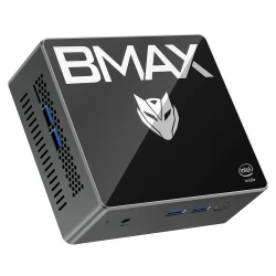 BMAX B2 Pro Mini-PC, Intel Gemini Lake J4105 CPU, 8 GB RAM, 256 GB SSD, Windows 11, 5G WiFi, Bluetooth 5.0