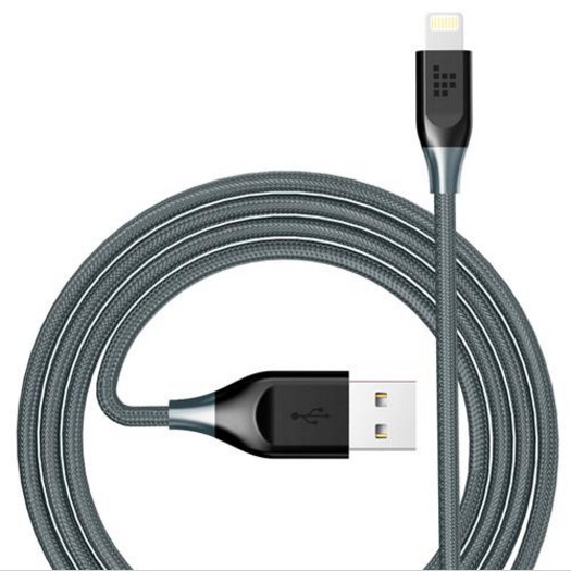 

Tronsmart 3m Cable for iPhone iPad and More - Gray+Black