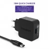 Tronsmart Quick Charge 3.0 USB Rapid Wall Charger with 1.8M USB Type-C Cable