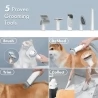 Neakasa P2 Pro Dog Clipper with Vacuum Cleaner, Professional Pet Grooming Set, Pet Hair Clipper with 5 Care Tools