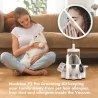 Neakasa P2 Pro Dog Clipper with Vacuum Cleaner, Professional Pet Grooming Set, Pet Hair Clipper with 5 Care Tools