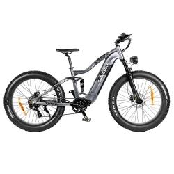 Samebike RS-A08 26*4.0'' Fat Tires Electric Mountain Bike, 17Ah Battery, 750W Motor, 35km/h Max Speed