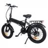 BK10 20*4.0 Inch Tires Foldable Electric Bike, 48V 500W Motor, 25km/h Max Speed, 10Ah Battery