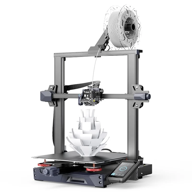 Creality Ender-3 S1 Plus 3D Printer, Sprite Dual-gear Direct
