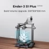 Creality Ender-3 S1 Plus 3D Printer, Sprite Dual-gear Direct Extruder, Dual Z-axis Sync, 300 x 300 x 300mm