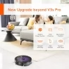 ILIFE V3s Max Robot Vacuum Cleaner, 2000Pa Suction, Gyro Path Planning, 1L Dust Bag, 600ml Dustbin, Max 90mins Runtime