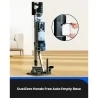 Proscenic DustZero S3 Cordless Vacuum Cleaner, 30000Pa Suction, Auto Empty Station, Up to 60Mins Runtime, Touchscreen