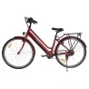 GOGOBEST GM28 elektrische fiets, 27,5"*1,5 banden, 36V 350W motor, 25km/h, 10.4Ah batterij, 60-80km - Rood