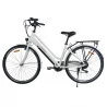 GOGOBEST GM28 elektrische fiets, 27,5"*1,5 banden, 36V 350W motor, 25km/h, 10.4Ah batterij, 60-80km - Wit