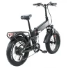 Randride YX20 Foldable Electric Bike, 20*4.0'' Spoke Wheels, 1000W Motor, 48V17Ah Battery, 80-90km Max Range