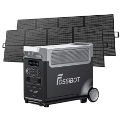 FOSSiBOT F3600 + 2 Stück FOSSiBOT SP420 420 W Solarpanel-Kit