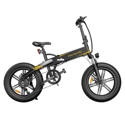 ADO A20F + opvouwbare elektrische fiets, 250W Brushless versnellingsnaaf motor, 36V 10.4Ah batterij, tot 70KM
