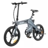 DYU T1 20 Inch Tire Foldable Electric Bike, Torque Sensor, 250W Motor, 25km/h Max Speed, 10Ah Battery - Grey