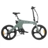 DYU T1 20 Inch Tire Foldable Electric Bike, Torque Sensor, 250W Motor, 25km/h Max Speed, 10Ah Battery - Green