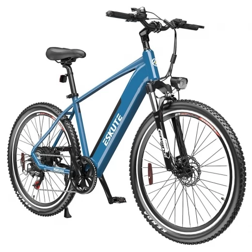 

ESKUTE Netuno Plus Electric Bike MTB, 250W Motor, 48V 14.5Ah Battery,45Nm Torque Sensor,27.5*2.1'' Tire - Blue