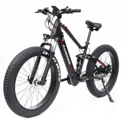 RANDRIDE YX90 26*4.0'' Fat Tire Electric Bike, 1000W Motor, 48V 13.6Ah Battery
