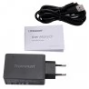 Tronsmart Qualcomm Certified Tronsmart Premium Design Quick Charge 2.0 42W 3 Ports Wall Charger for Samsung/Sony/HTC